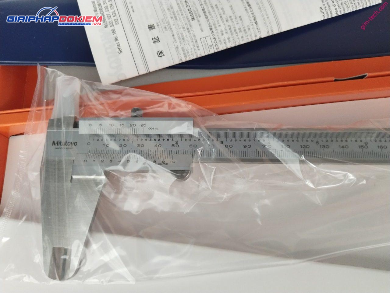Thước cặp cơ khí Mitutoyo 530-119 0-12"/ 0-300mm/0.02mm 13 Thước cặp cơ khí Mitutoyo 530-119 0-12"/ 0-300mm/0.02mm