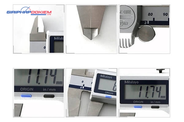 Thước cặp điện tử Mitutoyo 500-702-20 0-150mm x 0.01 11 Thước cặp điện tử Mitutoyo 500-702-20 0-150mm x 0.01