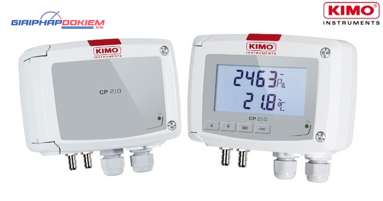 Máy đo áp suất và nhiệt độ KIMO CP212 7 Máy đo áp suất và nhiệt độ KIMO CP212