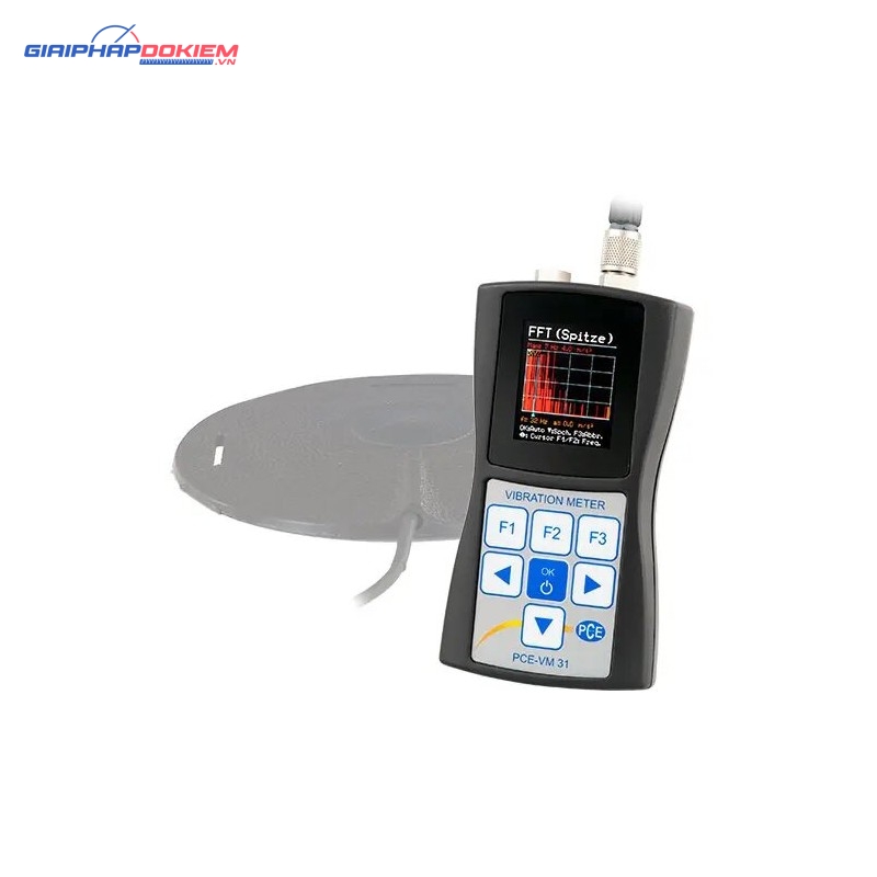 Máy đo gia tốc ba trục với cảm biến toàn thân PCE PCE-VM 31-WB 6 PCE PCE-VM 31-WB