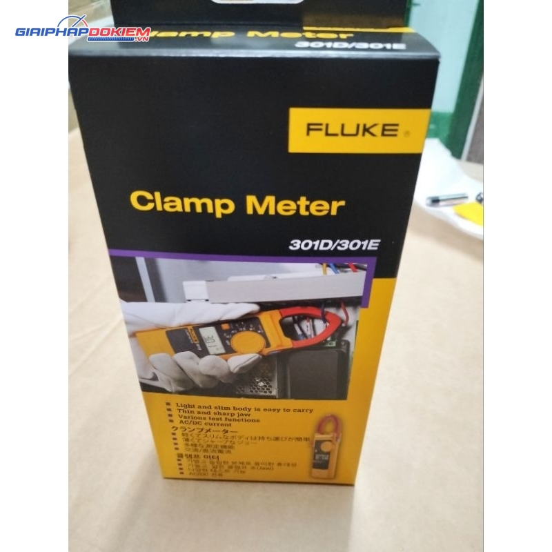 Ampe Kìm Đo Dòng AC/DC Fluke 301D 14 Ampe Kìm Đo Dòng AC/DC Fluke 301D