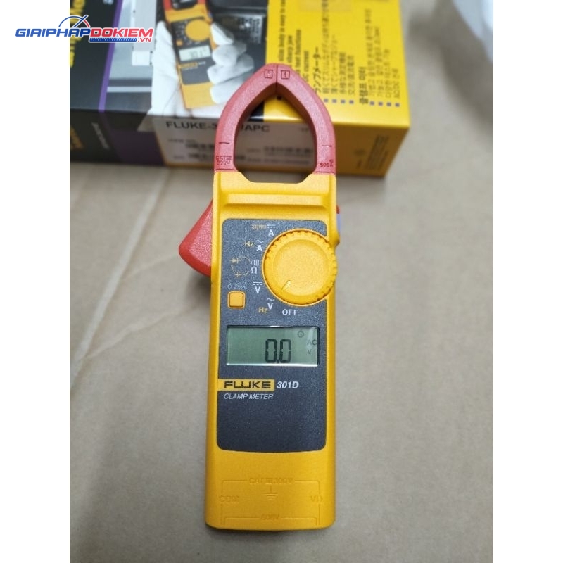 Ampe Kìm Đo Dòng AC/DC Fluke 301D 13 Ampe Kìm Đo Dòng AC/DC Fluke 301D