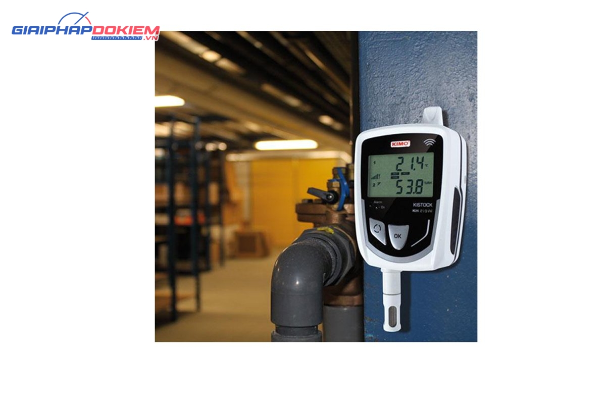 Máy ghi nhiệt độ, độ ẩm, dòng điện, điện áp KIMO KH210-RF 4 Máy ghi nhiệt độ, độ ẩm, dòng điện, điện áp KIMO KH210-RF