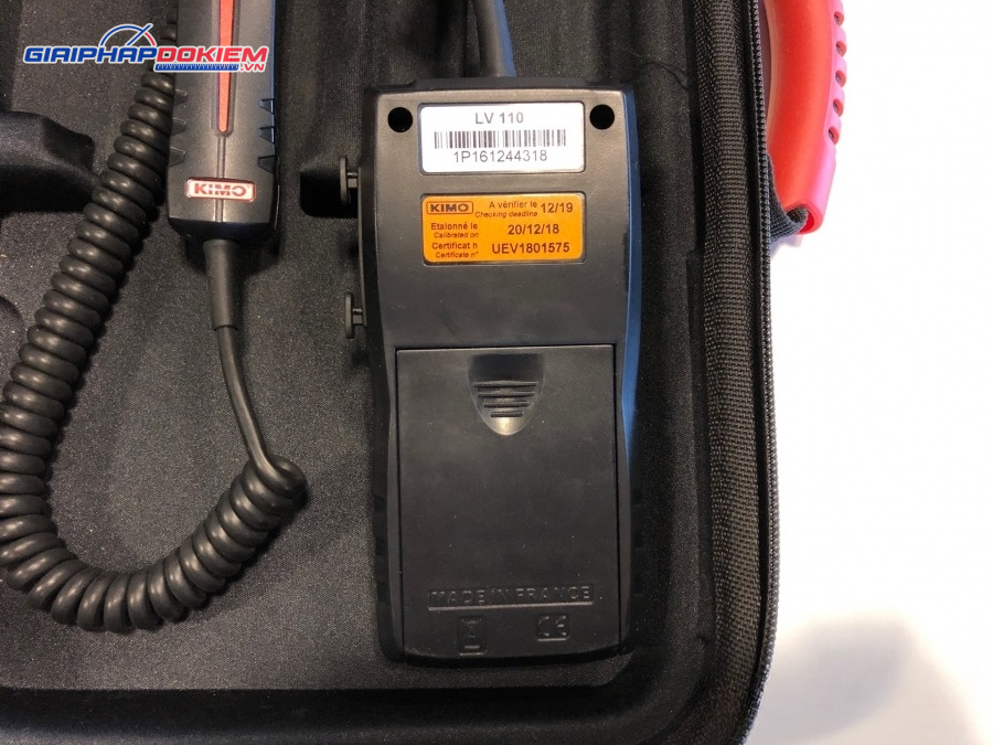 Máy đo tốc độ gió, lưu lượng gió KIMO LV110 9 Máy đo tốc độ gió, lưu lượng gió KIMO LV110