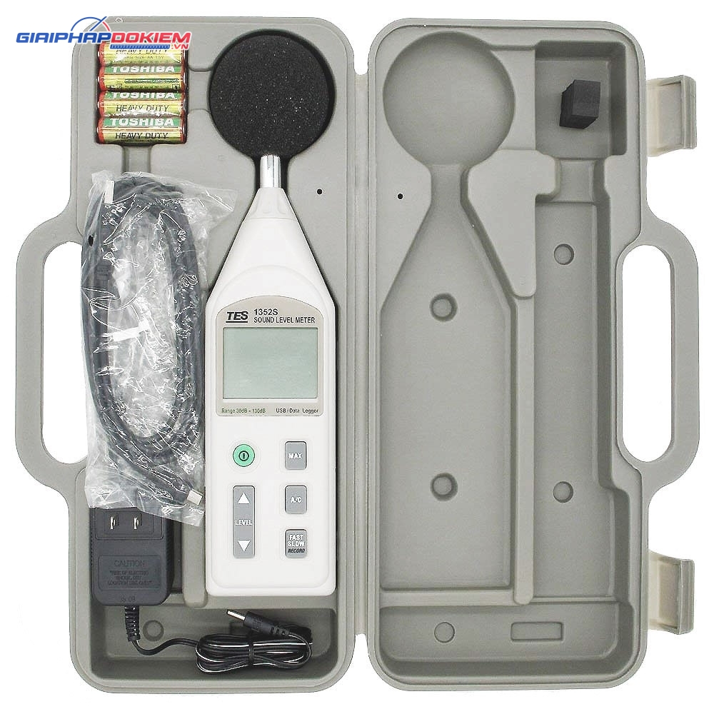 Máy đo độ ồn TES 1352S 15 Máy đo độ ồn TES 1352S