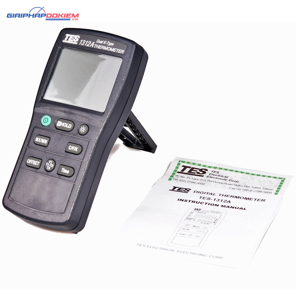 Thiết bị đo nhiệt độ TES-1312A 23 Thiết bị đo nhiệt độ TES-1312A