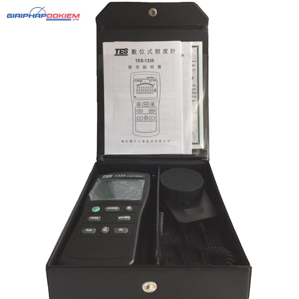 Máy đo cường độ ánh sáng TES 1335 12 Máy đo cường độ ánh sáng TES 1335