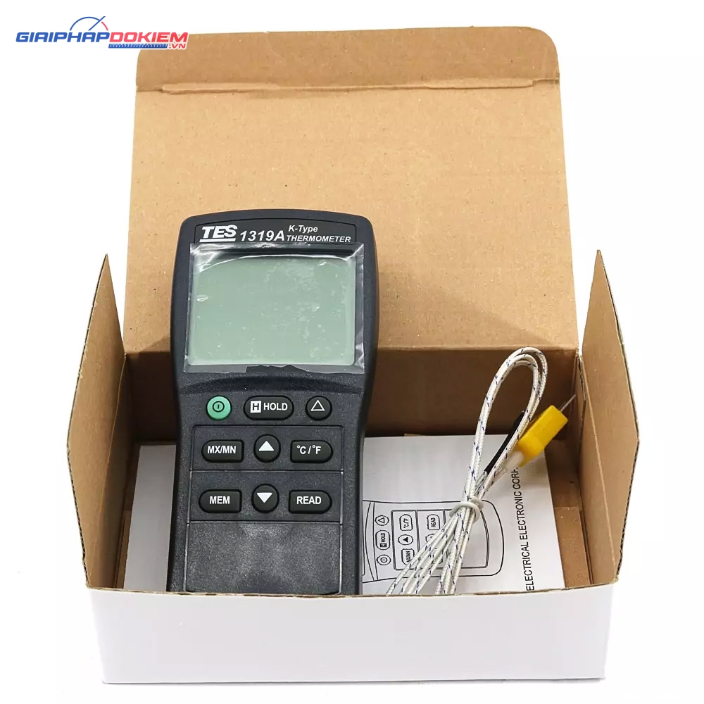 Máy đo nhiệt độ tiếp xúc TES 1319A 17 Máy đo nhiệt độ tiếp xúc TES 1319A