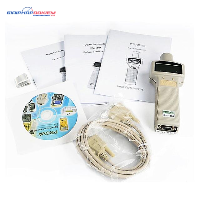 Máy đo tốc độ vòng quay Prova RM-1501 25 Máy đo tốc độ vòng quay Prova RM-1501