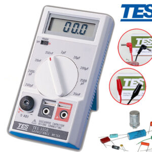 Đồng hồ đo điện dung TES 1500 28 Đồng hồ đo điện dung TES 1500