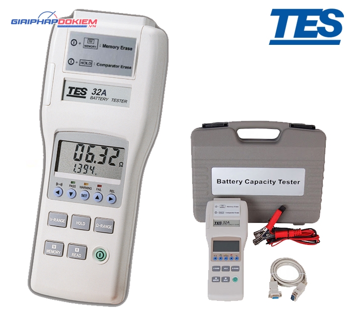Máy kiểm tra dung lượng Pin TES 32A 18 Máy kiểm tra dung lượng Pin TES 32A