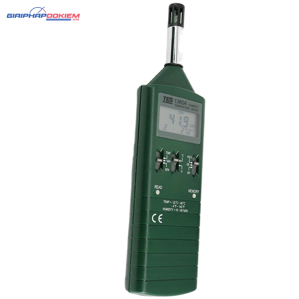 Máy đo nhiệt độ độ ẩm TES 1360A 24 Máy đo nhiệt độ độ ẩm TES 1360A
