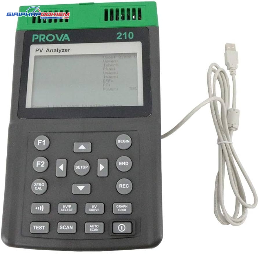 Máy phân tích PV PROVA 210 (60V/12A) 13 Máy phân tích PV PROVA 210 (60V/12A)