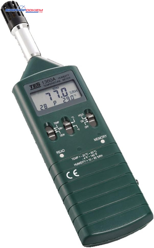 Máy đo nhiệt độ độ ẩm TES 1360A 27 Máy đo nhiệt độ độ ẩm TES 1360A