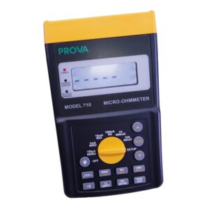 Máy đo điện trở thấp Prova 710 27 Máy đo điện trở thấp Prova 710