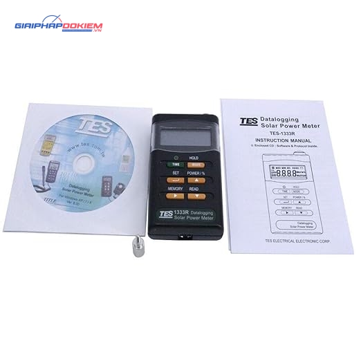 Máy đo năng lượng mặt trời TES 1333R 12 Máy đo năng lượng mặt trời TES 1333R