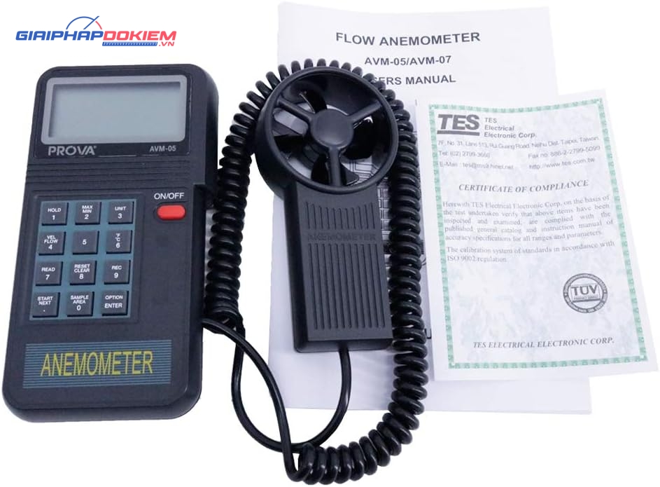 Máy đo tốc độ gió Prova AVM-05 13 Máy đo tốc độ gió Prova AVM-05