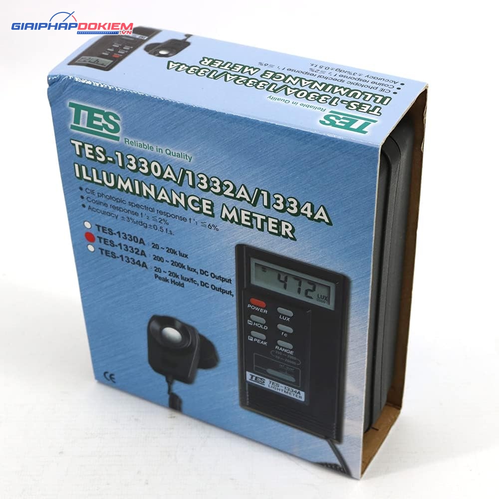 Máy đo cường độ ánh sáng TES 1332A 14 Máy đo cường độ ánh sáng TES 1332A