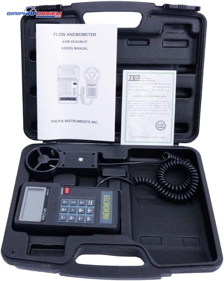 Máy đo tốc độ gió Prova AVM-05 18 Máy đo tốc độ gió Prova AVM-05