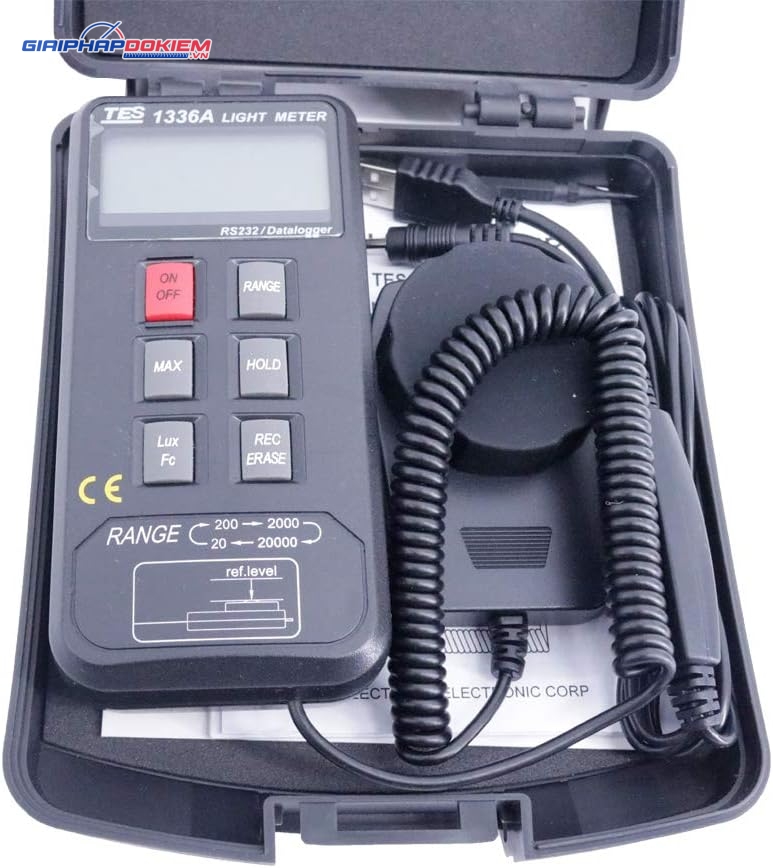 Máy đo cường độ ánh sáng TES 1336A 19 Máy đo cường độ ánh sáng TES 1336A