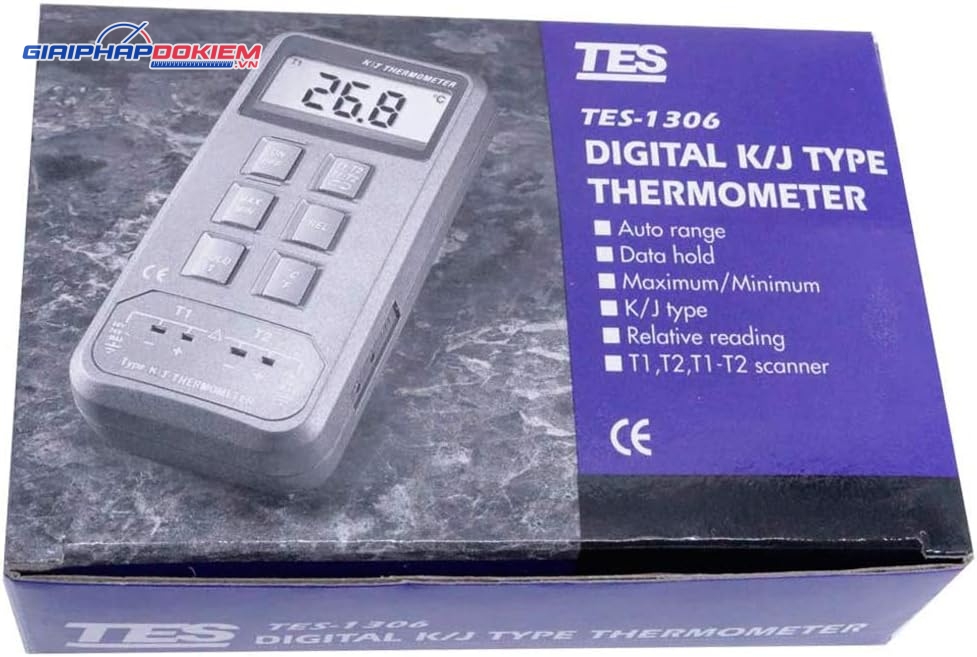 Máy đo nhiệt độ TES 1306 21 Máy đo nhiệt độ TES 1306