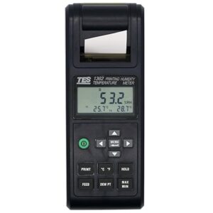 Máy đo nhiệt độ độ ẩm tích hợp máy in TES 1362