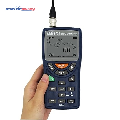 Máy đo độ rung TES 3100 21 Máy đo độ rung TES 3100
