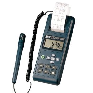 Máy đo nhiệt độ độ ẩm tích hợp máy in TES 1362 19 Máy đo nhiệt độ độ ẩm tích hợp máy in TES 1362