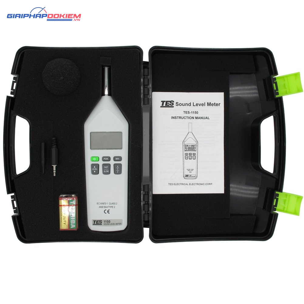 Máy đo độ ồn TES 1150 11 Máy đo độ ồn TES 1150