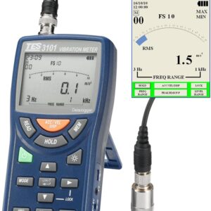 Máy đo độ rung TES 3101 18 Máy đo độ rung TES 3101