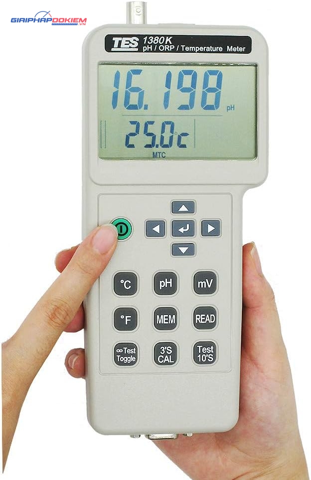 Máy đo pH/ORP/ nhiệt độ TES-1380K 13 Máy đo pH/ORP/ nhiệt độ TES-1380K