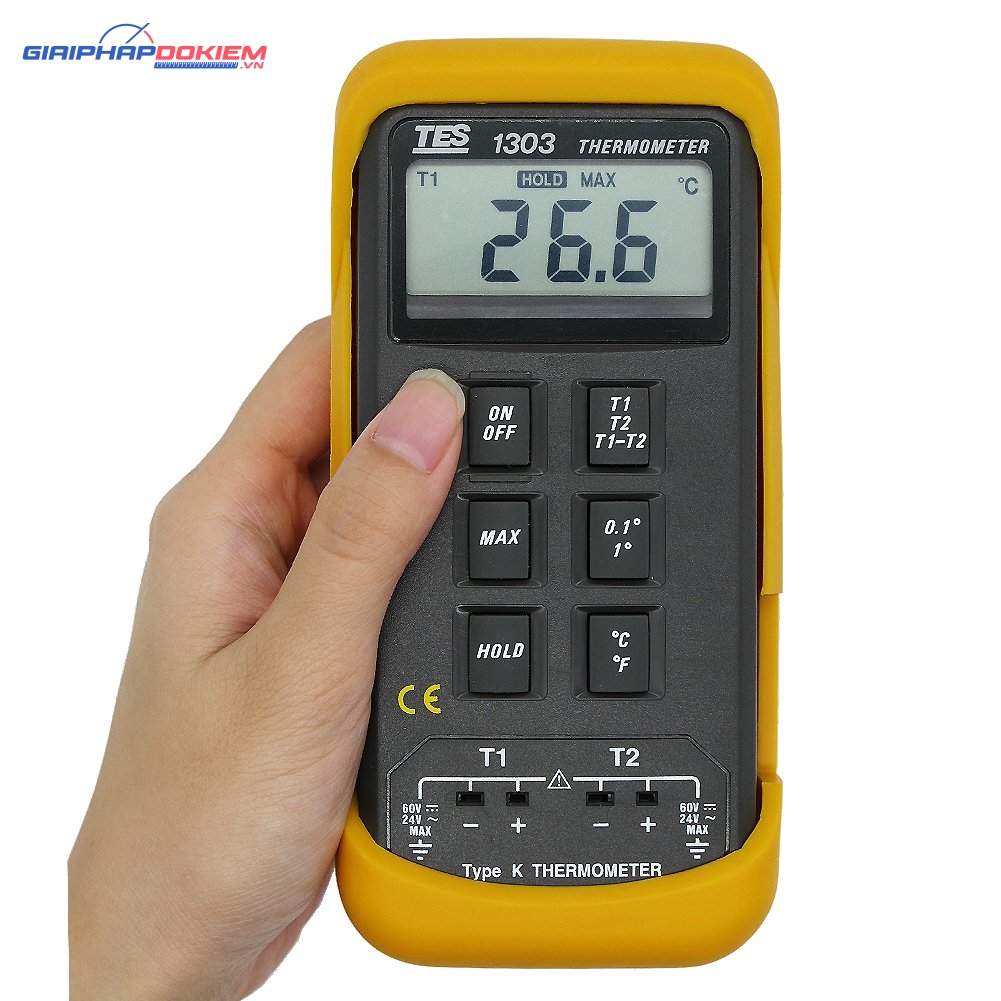 Máy đo nhiệt độ tiếp xúc TES 1303 14 Máy đo nhiệt độ tiếp xúc TES 1303