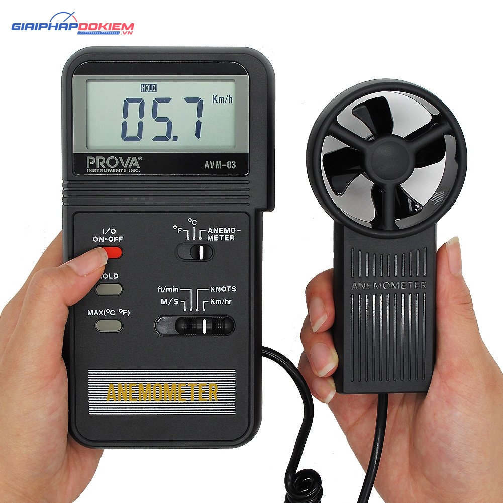 Máy đo tốc độ gió Prova AVM-03 18 Máy đo tốc độ gió Prova AVM-03