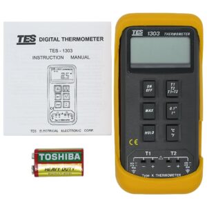 Máy đo nhiệt độ tiếp xúc TES 1303