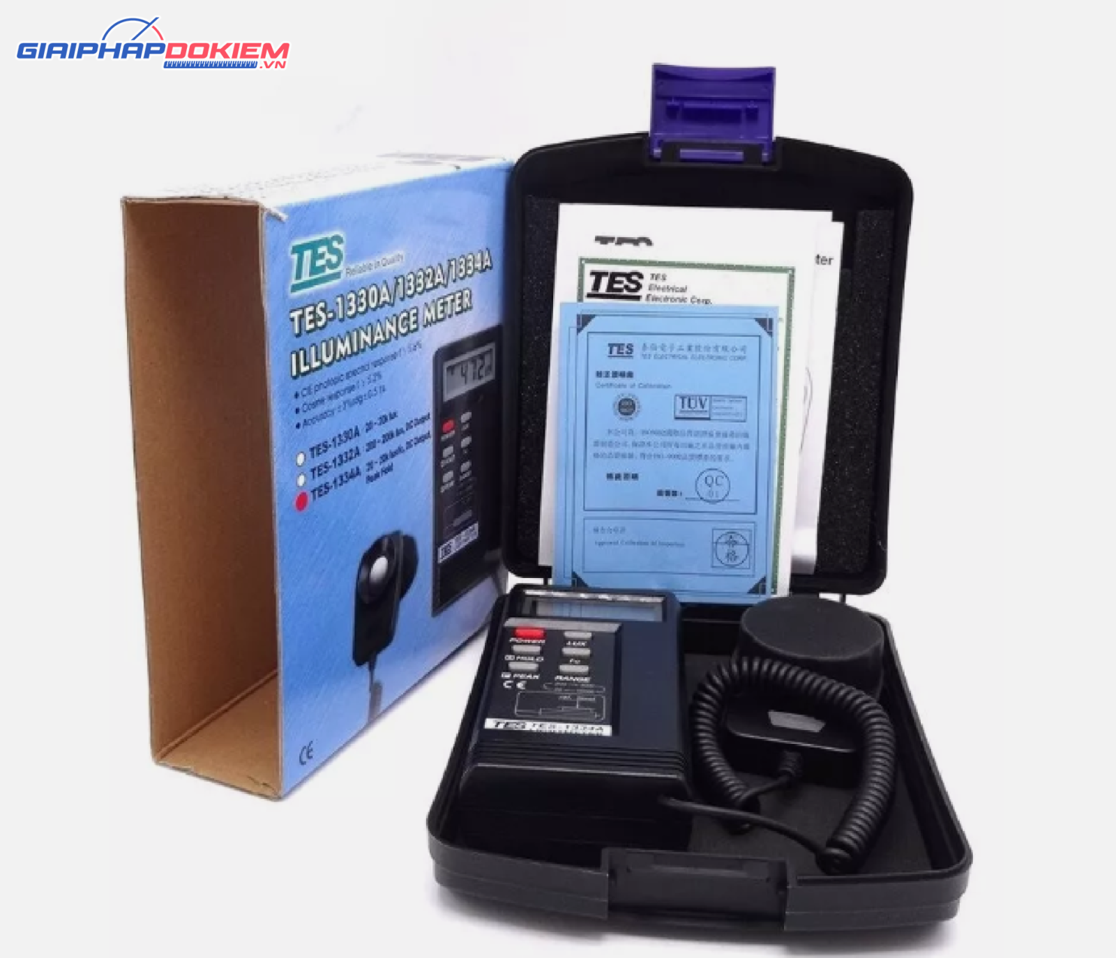 Máy đo cường độ ánh sáng TES 1334A 7 Máy đo cường độ ánh sáng TES 1334A