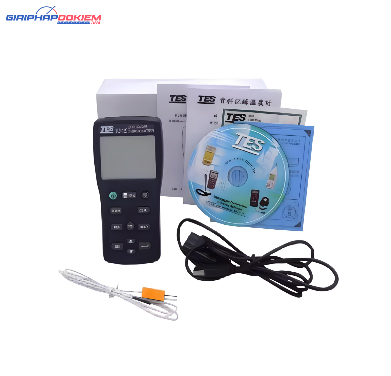 Máy đo nhiệt độ K, J, E, T, R, S, N TES 1315 10 Máy đo nhiệt độ K, J, E, T, R, S, N TES 1315