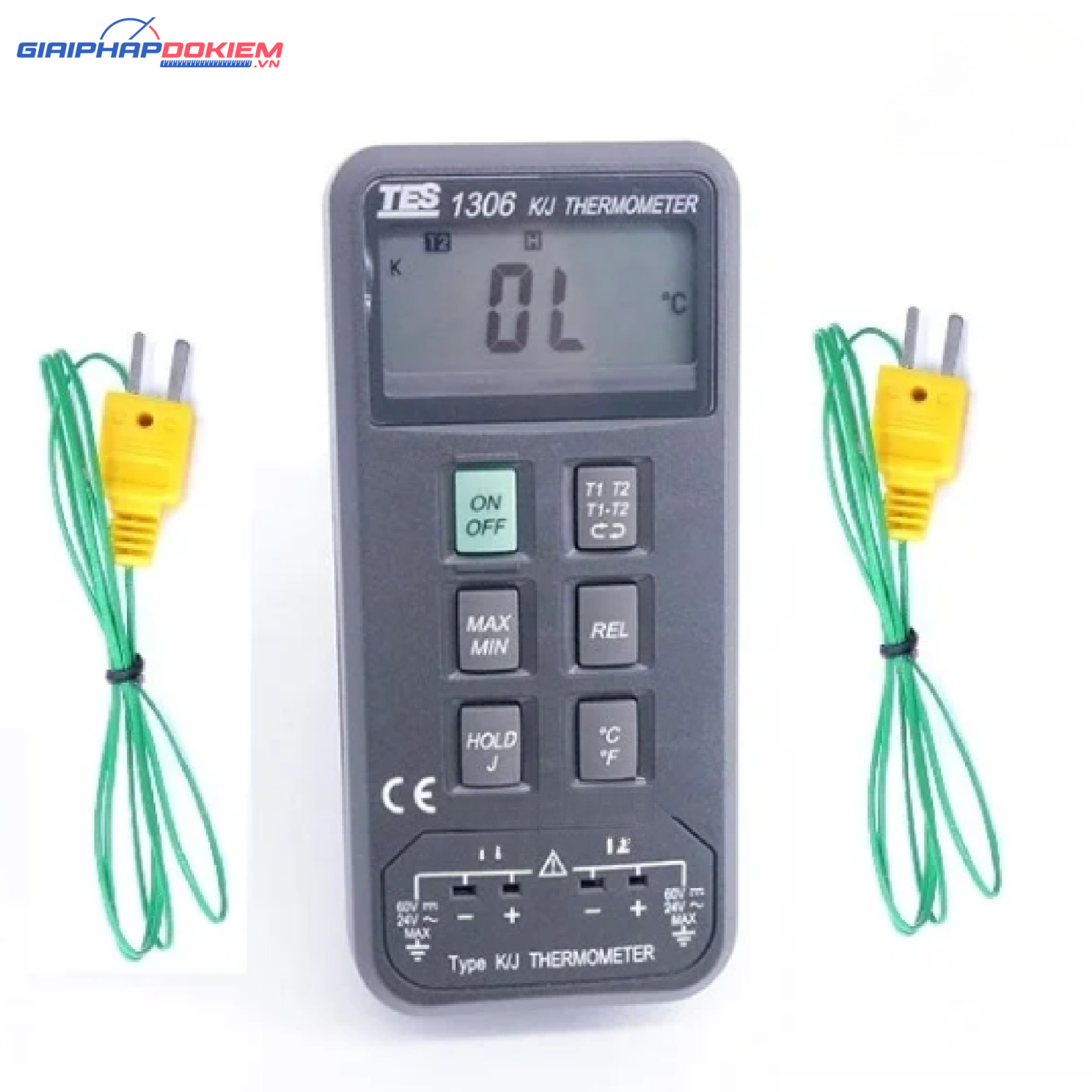 Máy đo nhiệt độ TES 1306 18 Máy đo nhiệt độ TES 1306