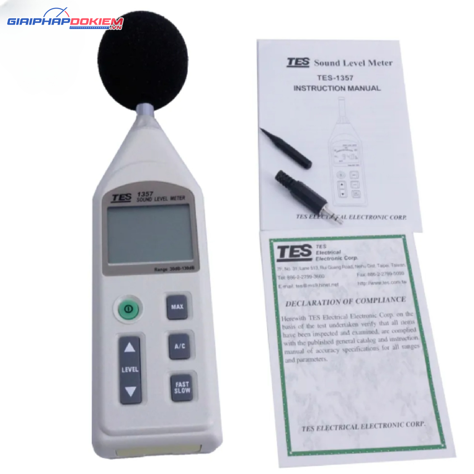 Máy đo độ ồn TES 1357 48 Máy đo độ ồn TES 1357
