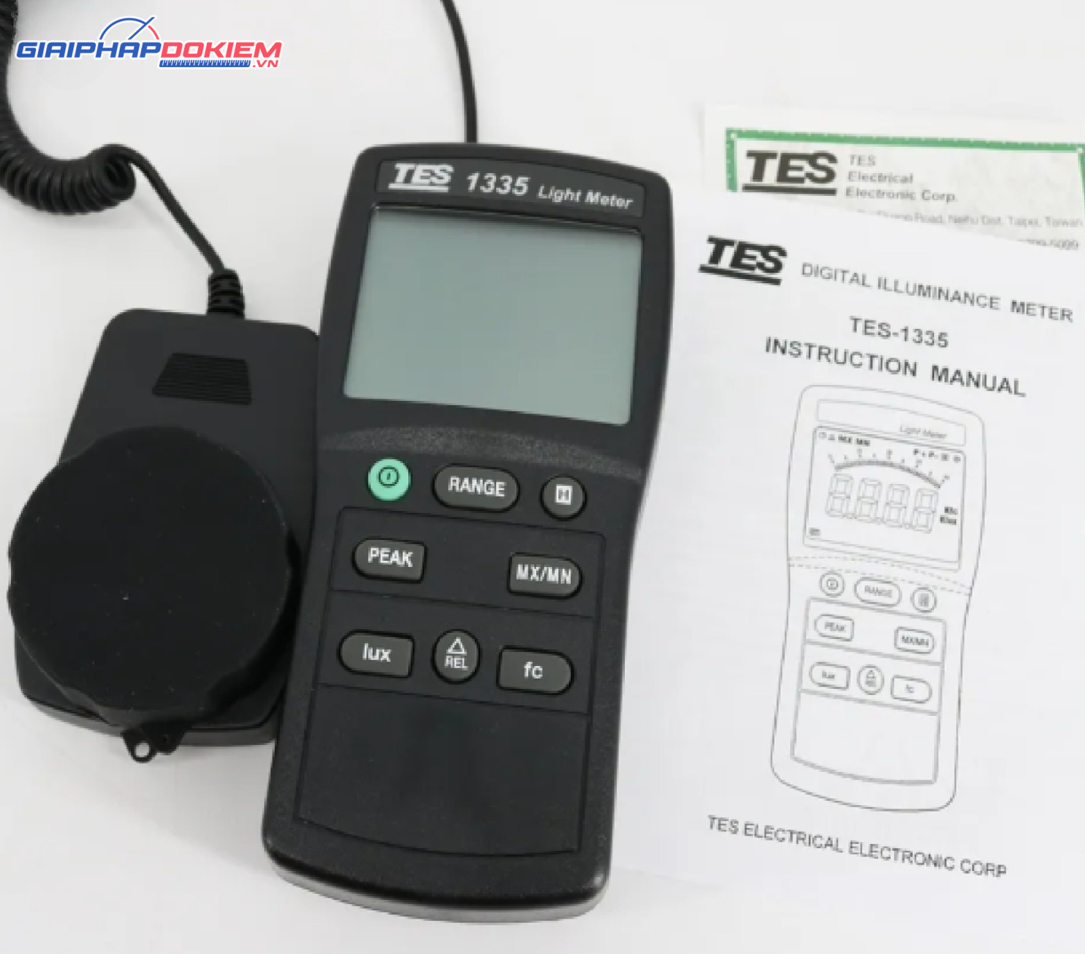 Máy đo cường độ ánh sáng TES 1335 8 Máy đo cường độ ánh sáng TES 1335
