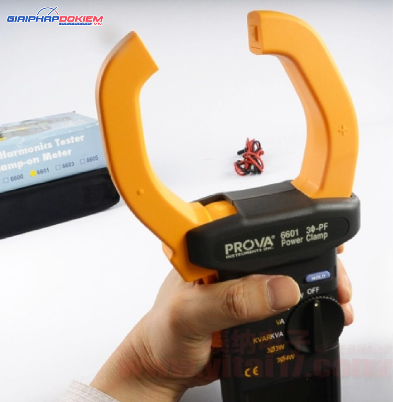 Ampe kìm đo công suất AC/DC Prova 6601 13 Ampe kìm đo công suất AC/DC Prova 6601