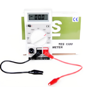Đồng hồ đo điện dung TES 1500 26 Đồng hồ đo điện dung TES 1500