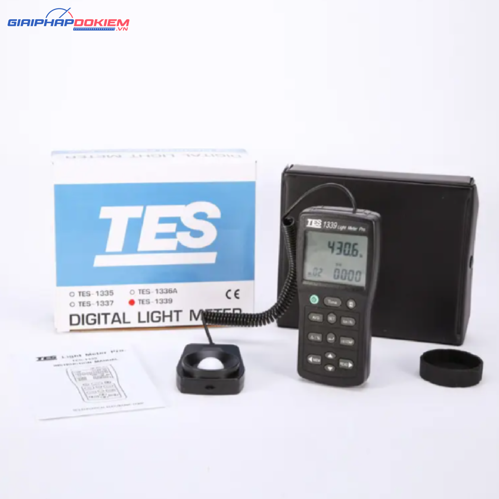 Máy đo cường độ ánh sáng TES 1339 11 Máy đo cường độ ánh sáng TES 1339