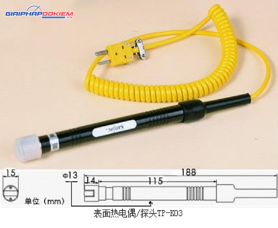 Đầu dò nhiệt độ TES TP-K03 11 Đầu dò nhiệt độ TES TP-K03