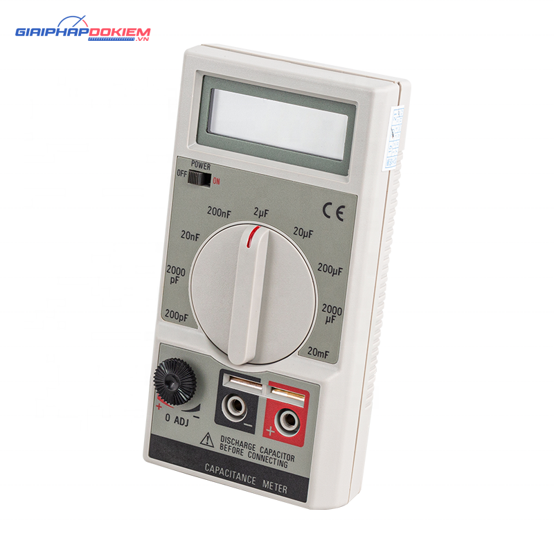 Đồng hồ đo điện dung TES 1500 12 Đồng hồ đo điện dung TES 1500