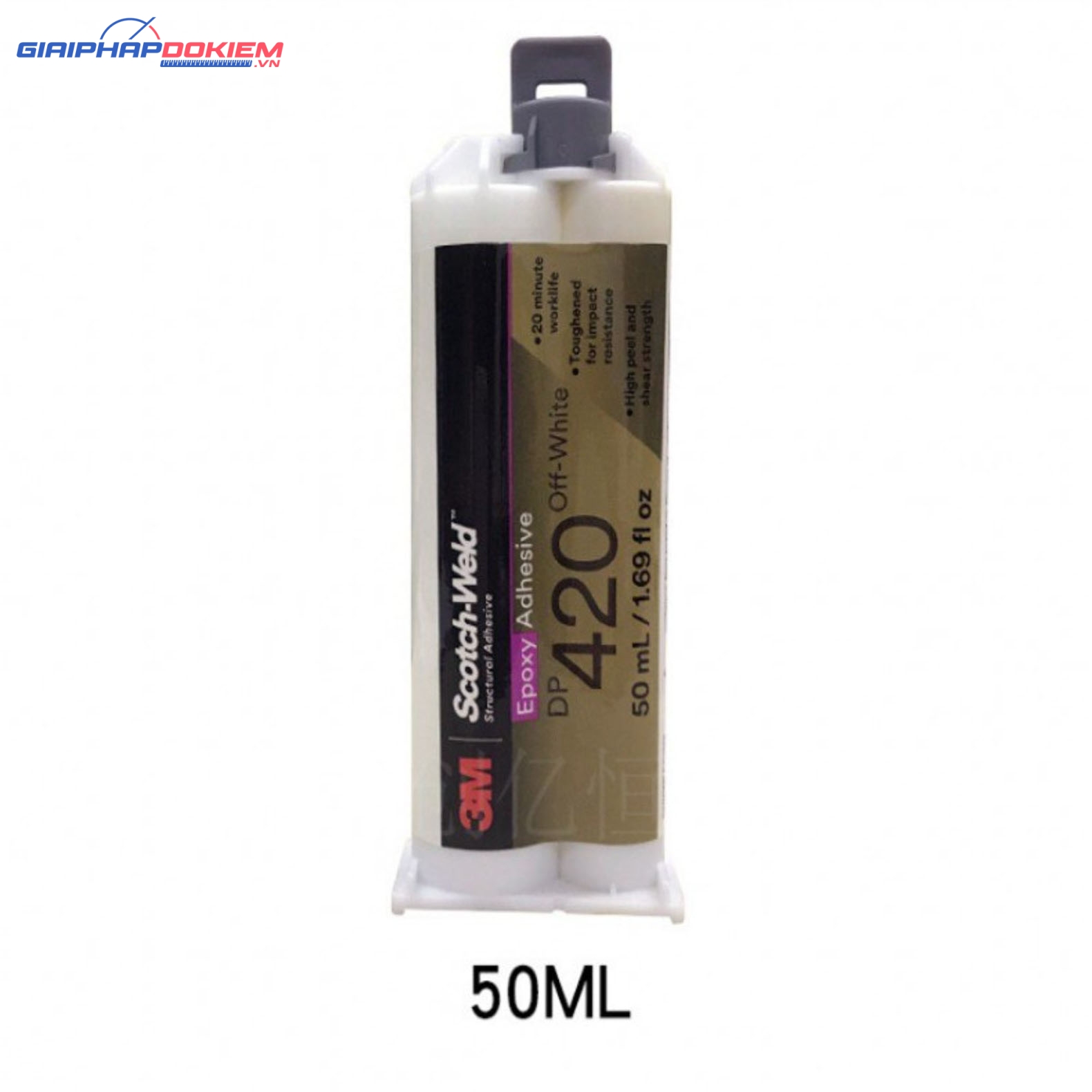 Keo Epoxy 3M Scotch-Weld DP420 7 Keo Epoxy 3M DP420 Phù hợp trên nhiều loại vật liệu khác nhau