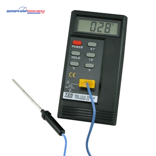 Máy đo nhiệt độ tiếp xúc TES 1310 20 Máy đo nhiệt độ tiếp xúc TES 1310