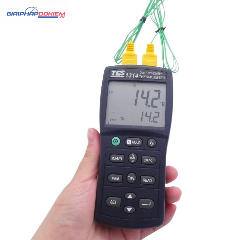 Máy đo nhiệt độ tiếp xúc TES-1314 13 Máy đo nhiệt độ tiếp xúc TES-1314