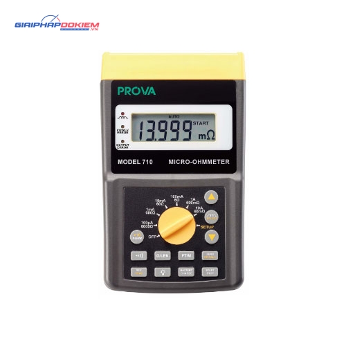 Máy đo điện trở thấp Prova 710 7 Máy đo điện trở thấp Prova 710
