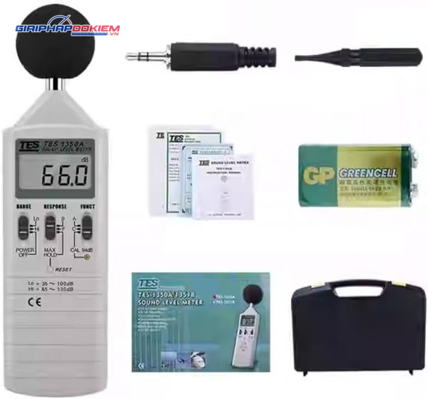 Máy đo độ ồn TES 1350A 7 Máy đo độ ồn TES 1350A