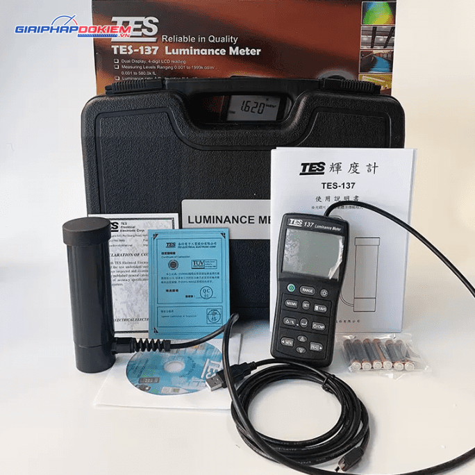 Máy đo độ chiếu sáng TES 137 26 Máy đo độ chiếu sáng TES 137
